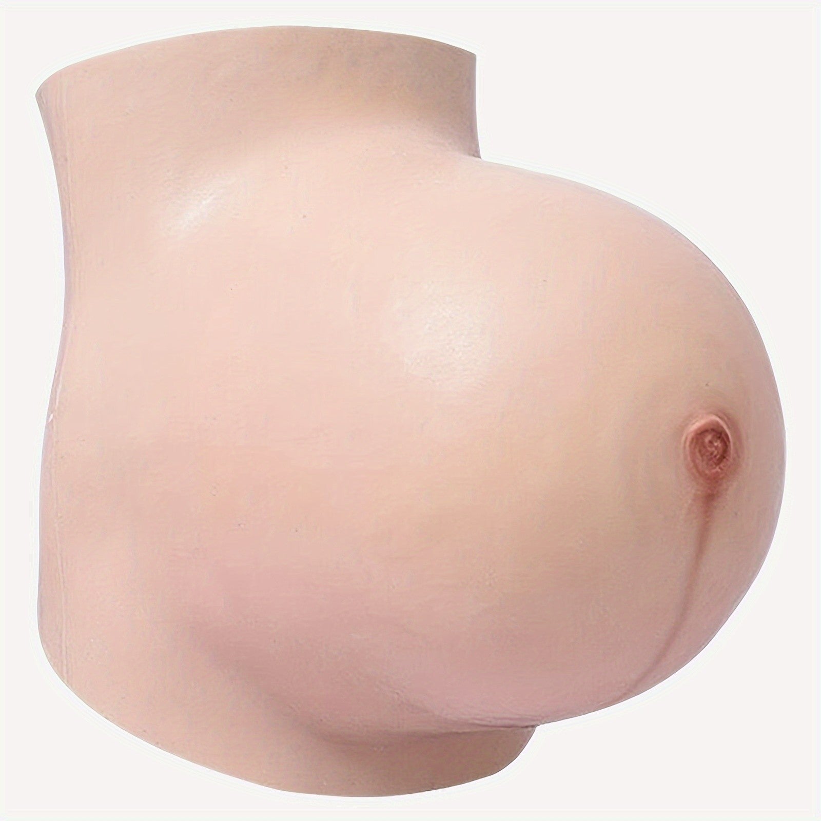 Fake Pregnant Belly 6-9 Months Artificial Silicone Pregnancy Belly Lifelike Skin for Actor Performance Maternity