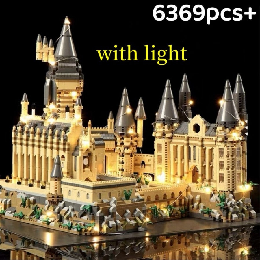 Magic Castle Arquitetura Medieval Conjunto de Construção Criativo Blocos de Montar Técnicos Kit MOC Presente Adultos Crianças Feriado