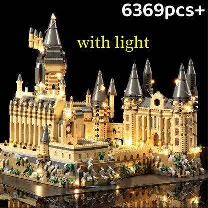Magic Castle Arquitetura Medieval Conjunto de Construção Criativo Blocos de Montar Técnicos Kit MOC Presente Adultos Crianças Feriado