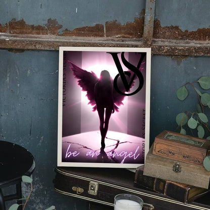 1pc V-V-Victorias-Fashion-S-Secret Poster Print For Bedroom Living Room Home Decor Painting Wall Art HD Picture Mural