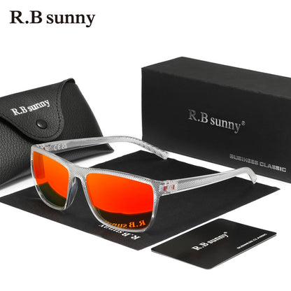 RBsunny Fashion Women‘s Sunglasses New Design Rainbow Mirror Lens Polariz UV400 Glasses Chroma Party High Quality Men Eyewear