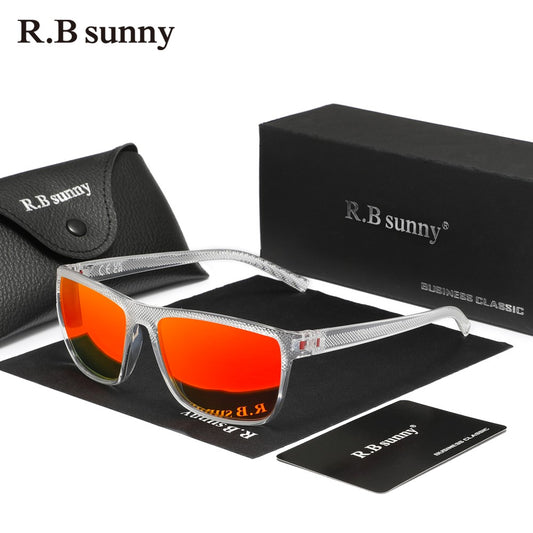 RBsunny Fashion Women‘s Sunglasses New Design Rainbow Mirror Lens Polariz UV400 Glasses Chroma Party High Quality Men Eyewear