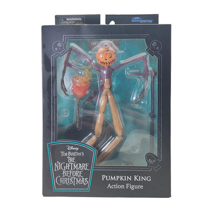 Diamond Select Toys DST O Estranho Mundo de Jack Dr. Finkelstein Pumpkin King Sally Boneco Articulado