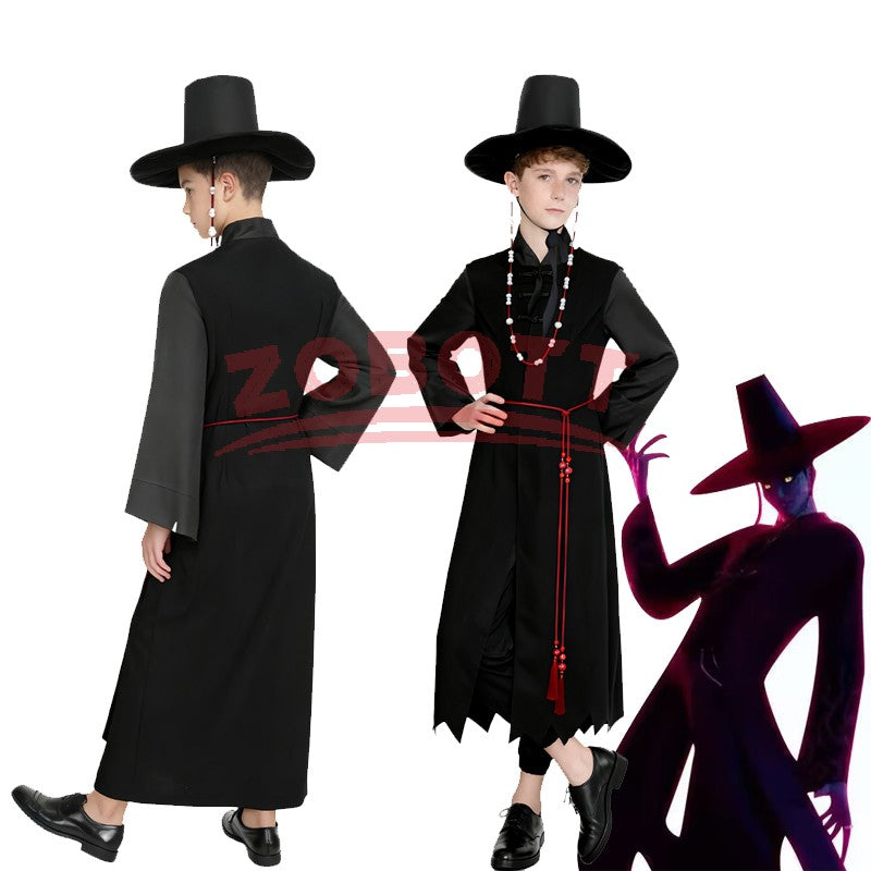 Movie Saja Boys Role Play Props Party Cosplay Set for K-POP Boys Jinu Halloween Party Cosplay Comic Exhibition Costume Outfit