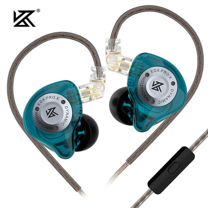 KZ EDX PRO X Dynamic Drive Earphone HIFI Bass Earbud DJ Sport Music Cancelling Headsets