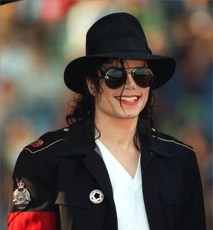 Michael Jackson Cosplay Hat Cotton Demo Caps Gentleman Formal Hat Party Halloween Dance Cap Gifts White/black Summer