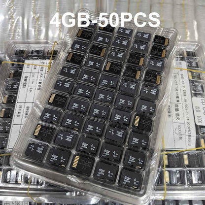 ?CeaMere 50Pcs SD TF Card Bundle, 2GB/8GB/32GB/64GB Class 10 U3 Memory Card for Smartphones Cameras Drones Action Cameras Table