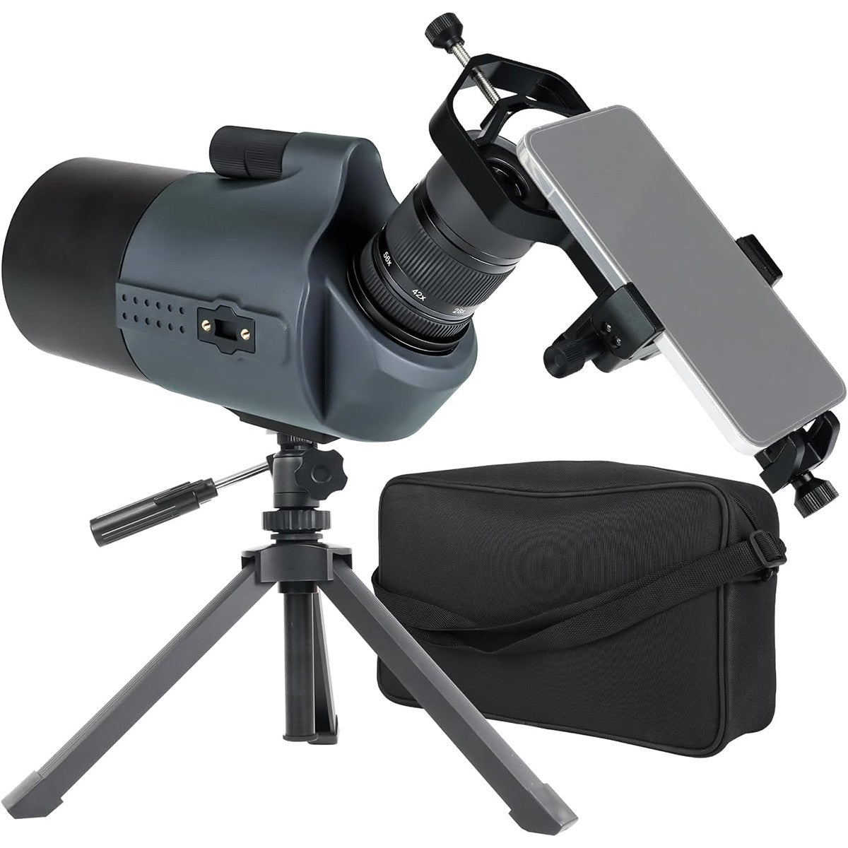 Telescópio/Luneta Compacto Svbony SV41Pro 28-84x80mm Mini Maksutov para Observação de Aves, Uso Terrestre e Astronômico