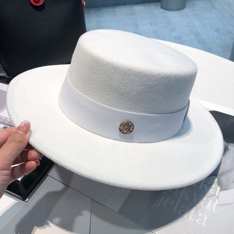 primavera outono moda praia 2025 Chapéu feminino fedora capela elegante Chapéu Panamá masculino fascinator Foto de casamento feltro Bowler novo
