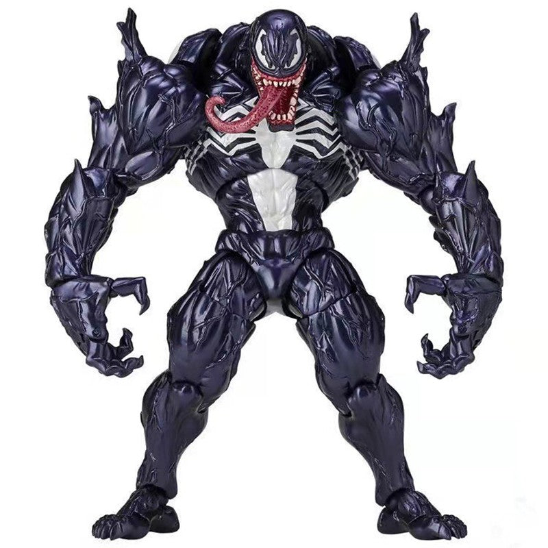 Yamaguchi Venom Carnage Homem-Aranha Extraordinário Venom 2 Modelo Móvel Operado Manualmente Decoração Brinquedos Infantis como Presente de Natal