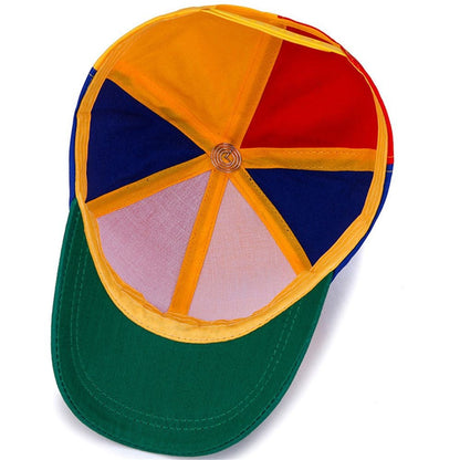 Rainbow Bamboo Dragonfly Baseball Cap Funny Helicopter Propeller Adventure Hat Firefly Cap Snapback Hat For Adult Kids Boy Girl