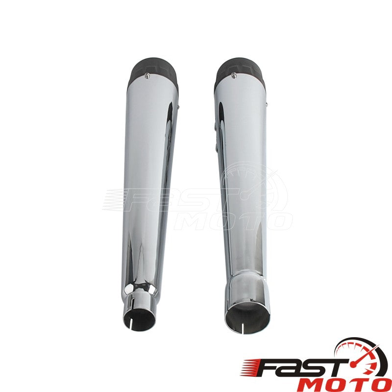 Motorcycle Slip On Mufflers Dual Exhaust Pipes For Harley Touring Road King Road Glide Electra Glides 2017-2023 Exhausts Muffler