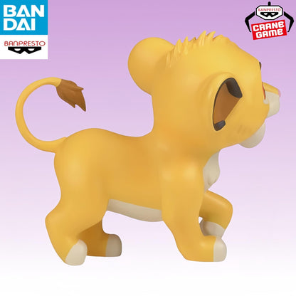 Em Estoque Banpresto Bandai O Rei Leão Sofvimtes Simba Cerca de 14Cm Estilo Fofo Novo e Lacrado Presentes Selecionados Enfeite de Mesa