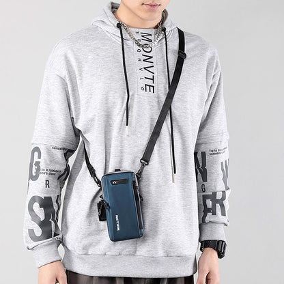 Man Shoulder Bags Oxford Messenger Handbags Fashion Mini Pouch Casual Solid Crossbody Bags For Male Shopper Tote