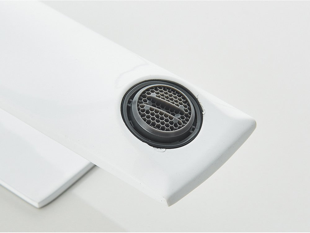 Black Bathroom Faucet Deck Mounted Bathroom Sink Mixer Tap Single Lever Basin Sink Mixer Faucets Chrome/White/Grey/Brushed Gold