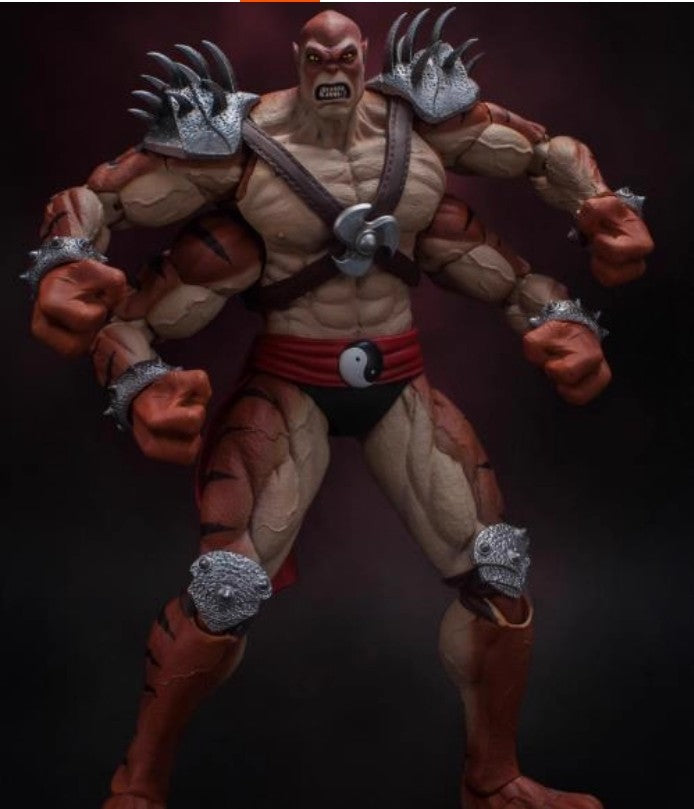 Storm Collectibles 1/12 Mortal Kombat Kintaro Action Figure Versão Regular e Sangrenta - DCMK07 Modelo Clássico Brinquedos de Anime