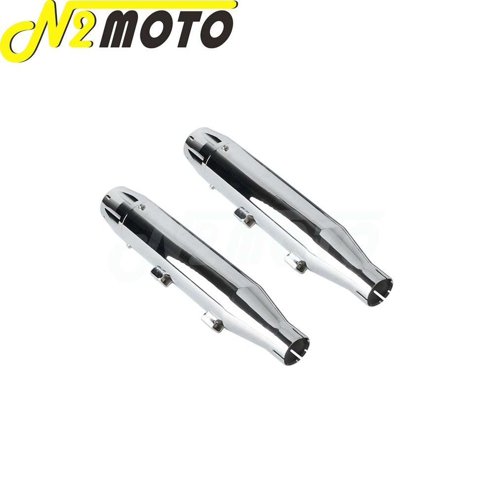 Chrome Exhaust System Motorcycle Muffler Exhaust Pipe For Harley Sportster Superlow XL1200T XL883L Iron XL883N 72 48 XL1200 V X