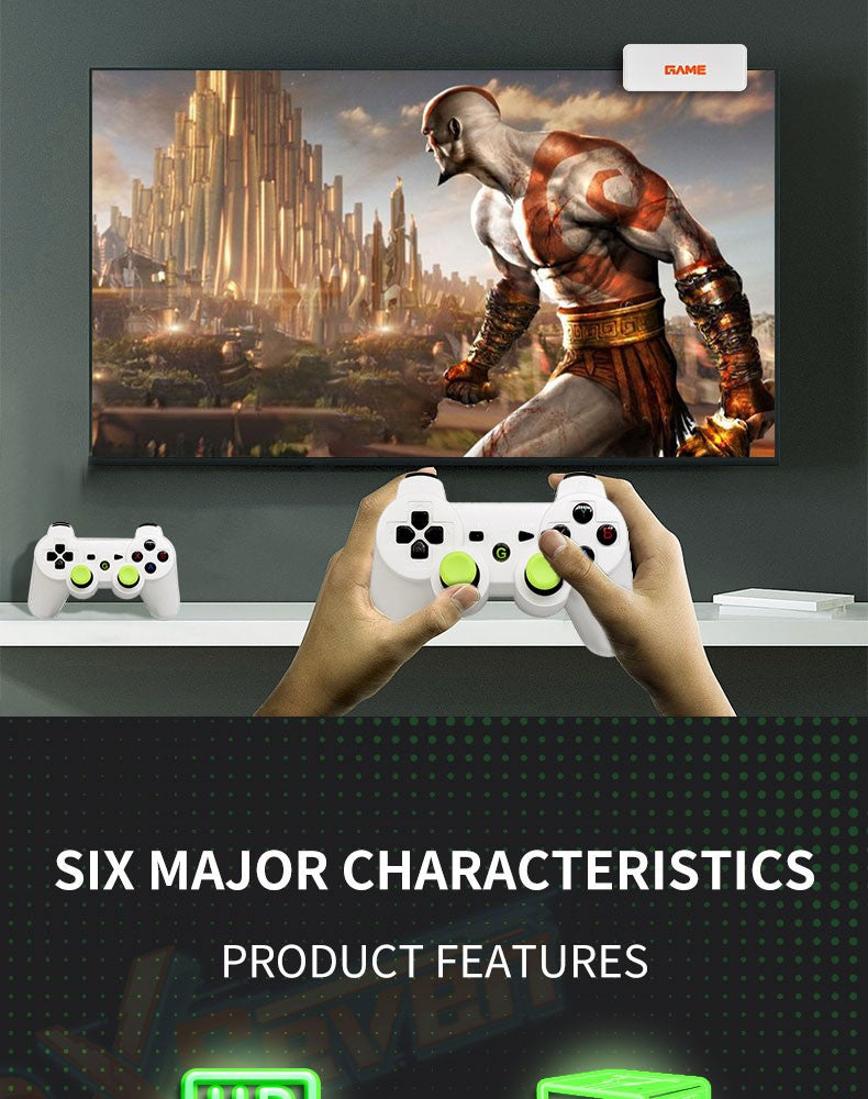 Hot Sale 2026 X7 TV Video Game Box Y7 Super PSP Game Console HD Output Joystick Dual Controller Fighting Game Console