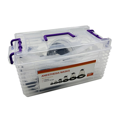 Kit de Anestesia Animal com Máscara de Respiração para Pets para Gatos Cães Pássaros Cobras Ratos com Inalação de Oxigênio Atomização Suprimentos para Clínica Hospitalar