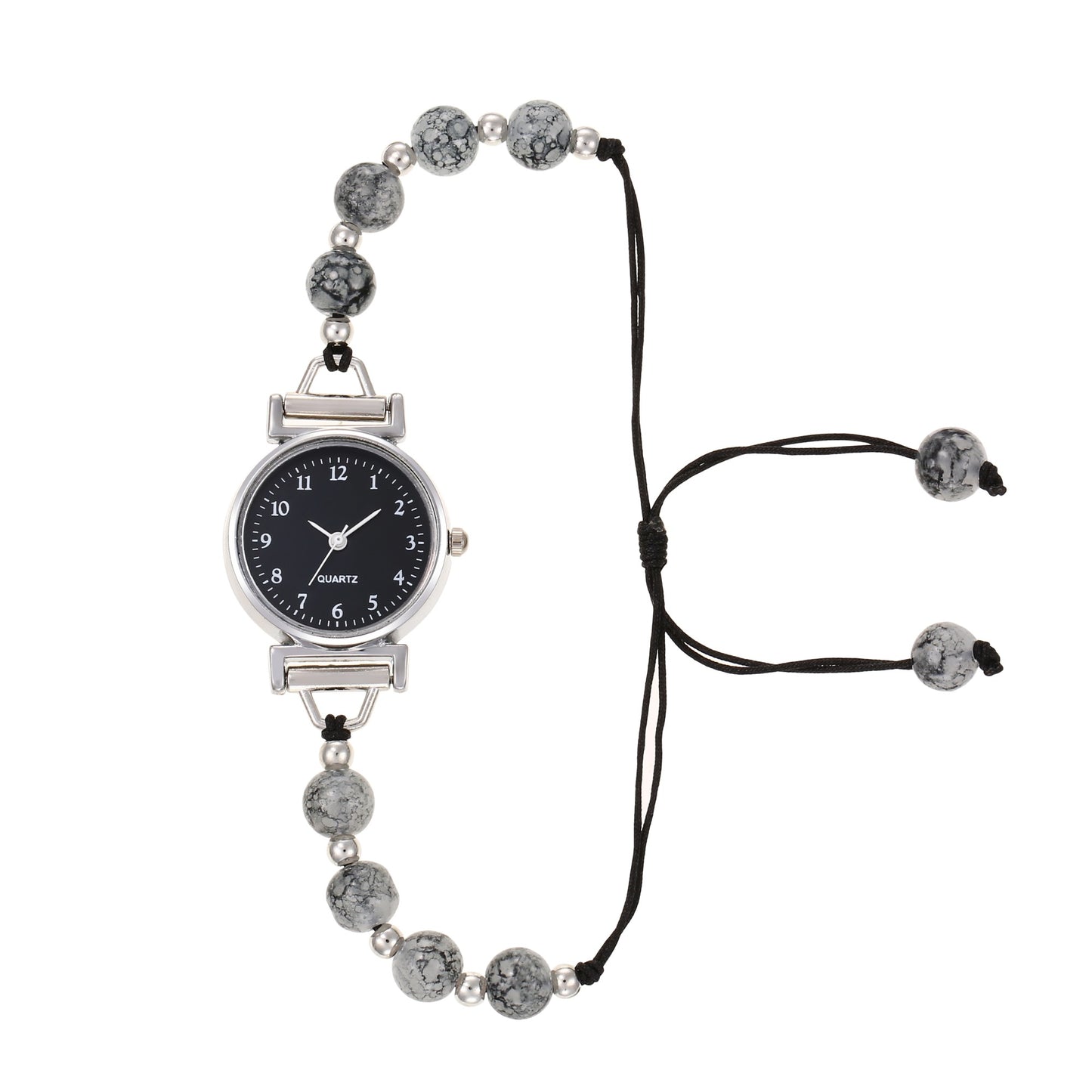 Fashionable trend simple luxury round plate pointer style bracelet ladies watch