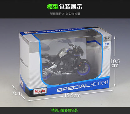 Maisto 1:18 2023 Yamaha MT10 SP MT-10 Estática Veículos Die Cast Hobbies Colecionáveis Brinquedos Modelo de Moto