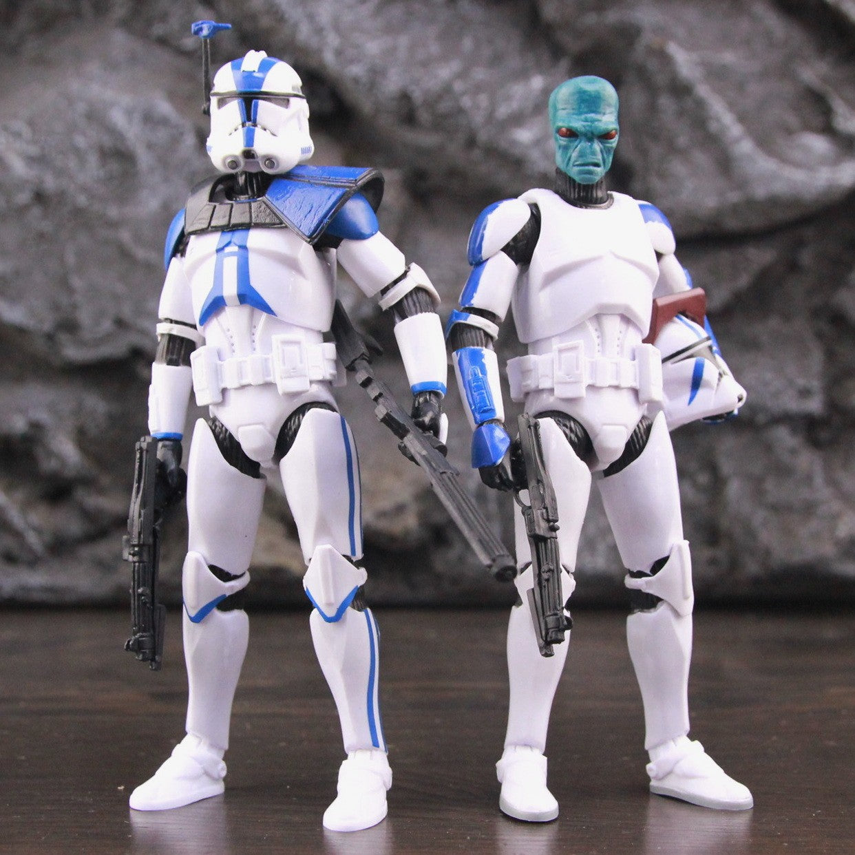 Star Wars 501st Legion ARF ARC Trooper Jesse Hardcase Commander Bane Denal Tup Dogma Boneco de Ação 6" Fase 2 Rex Team Clone Brinquedo