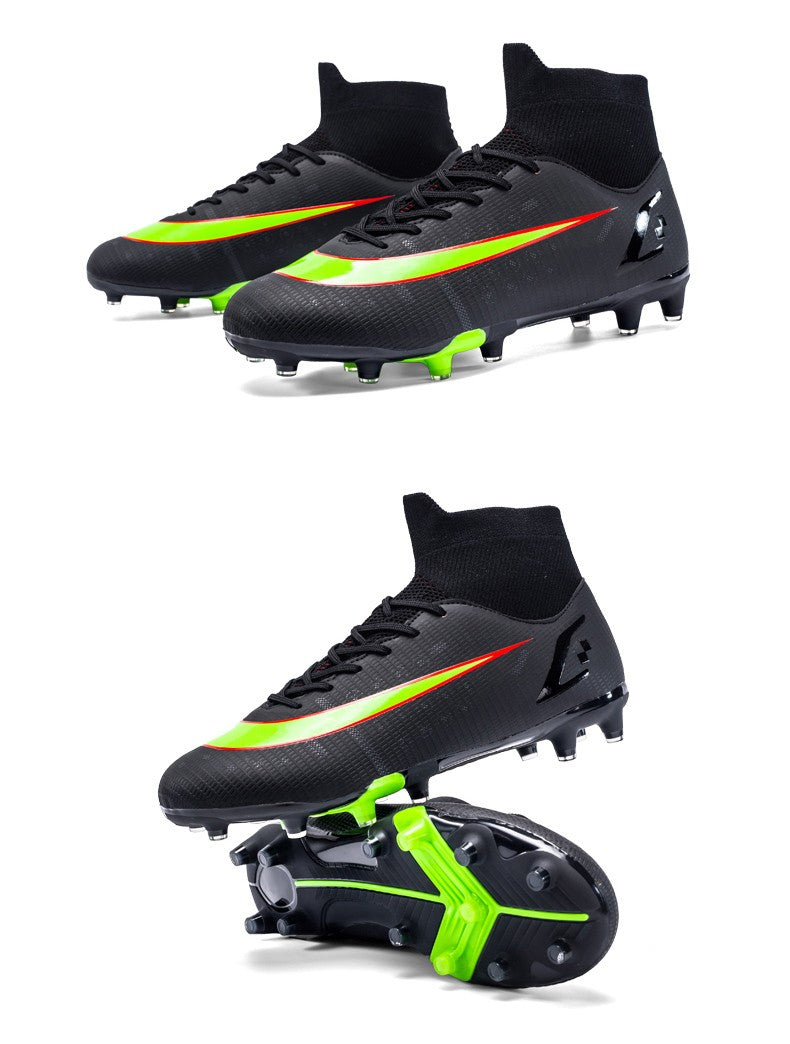 TF/FG Soccer Sneakers Youth Professional Training Football Boots Men Outdoor Lawn Non-Slip Soccer Shoes Hot Sale Soccer Cleats