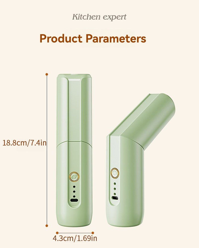 Batedor de Ovos Portátil Elétrico Sem Fio Recarregável USB Mixer Dobrável Automático com Engrenagem Ajustável Utensílios de Cozinha Domésticos