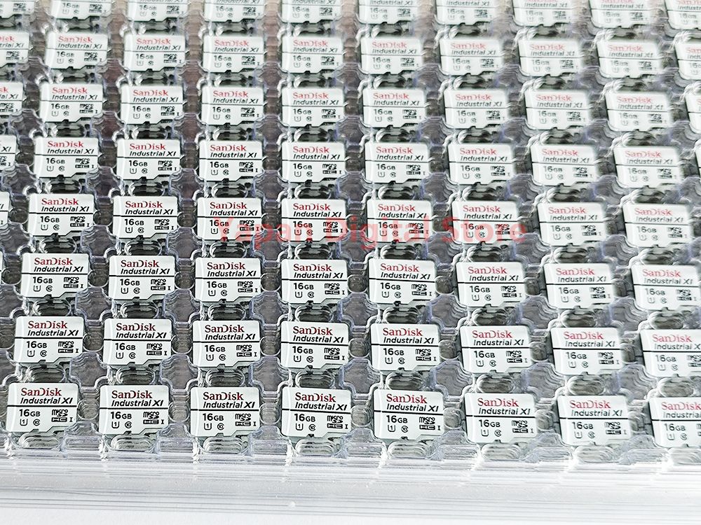 Cartão de memória SanDisk 8GB 16GB C10 U1 Cartão TF Industrial Ampla Temperatura MLC microSDHC com Adaptador de Cartão TF para Cartão SD