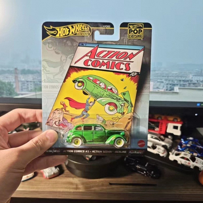 Coleção Hot Wheels HXD63 Pop Culture Original Séries Stranger Things Godzilla Batman Jaws Matrix Carros de Coleção Presentes