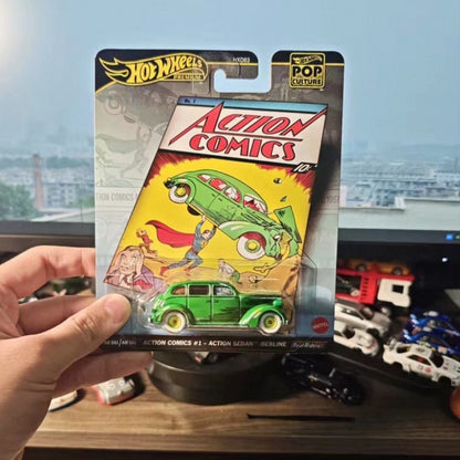 Coleção Hot Wheels HXD63 Pop Culture Original Séries Stranger Things Godzilla Batman Jaws Matrix Carros de Coleção Presentes
