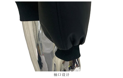 Mauroicardi Autumn Winter Short Oversized Black Warm Pu Leather Jacket Men with Faux Fur Trim Hood Loose Casual Korean Fashion