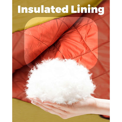 MAGCOMSEN Men's Aviator Jackets Thick Warm Orange Lining Bomber Jackets Fall Winter Casual Windproof Coats