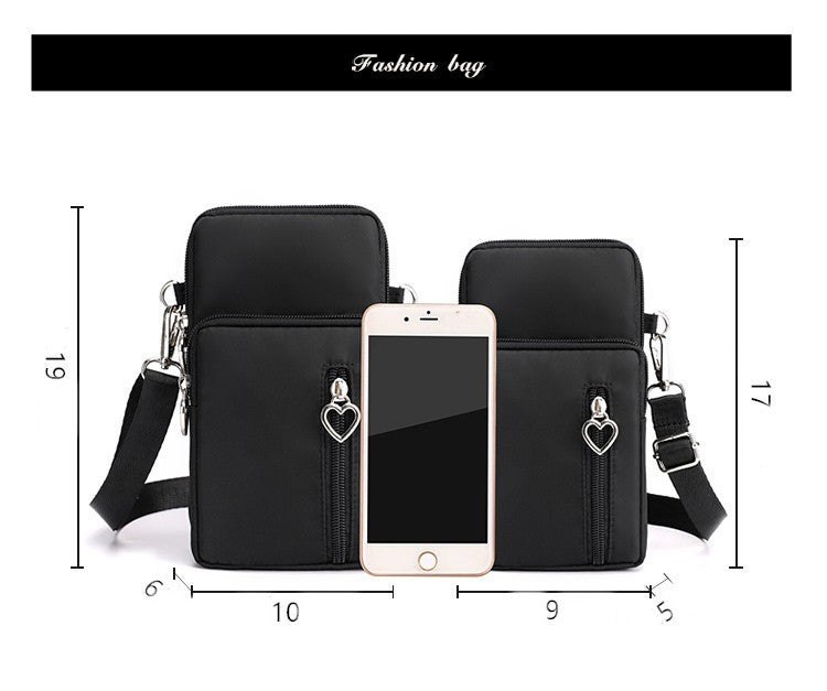 HOT Universal Mobile Phone Crossbody Bags For Women Handbags Case Wallet Outdoor Sport Arm Purse Shoulder Bag Women Phone Pouch