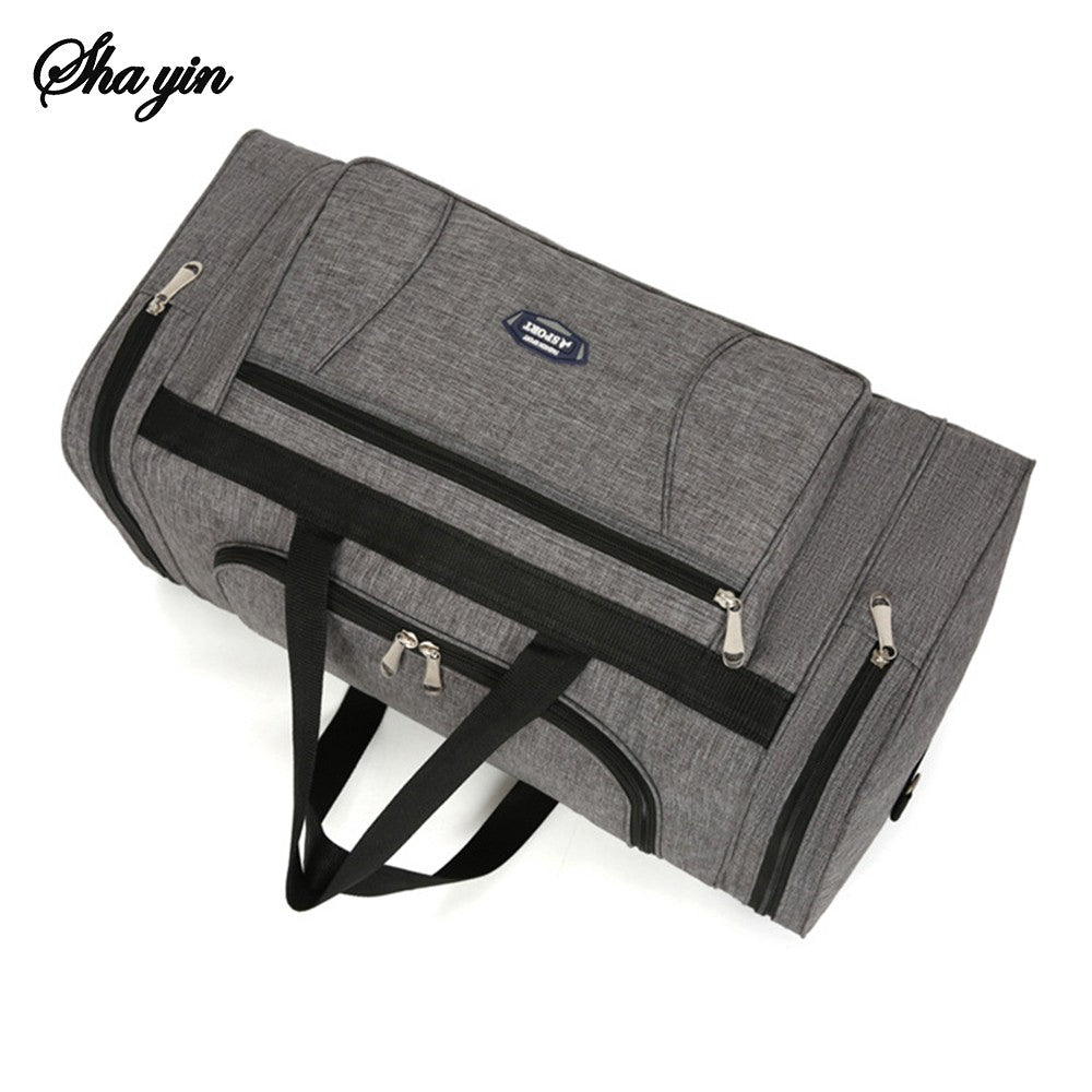 Oxford Waterproof Men Travel Bags Hand Luggage Big Travel Bag Business Large Capacity Weekend Duffle Travel Bag Fitness Bag