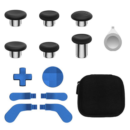 for Xbox One Elite Series 2 Controller Accessories Kit Metal D-Pad Trigger Paddles Repair Set Gamepad Thumb Stick Grips