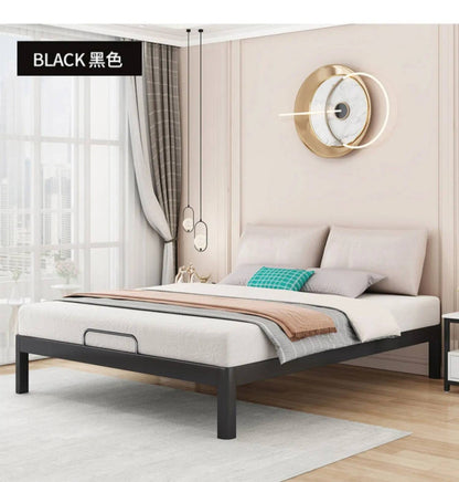 Bedroom Minimalist Bed Frame King Size Metal Hotel Double Bed Frame Modern Lounge Cama Matrimonio Multifuncional Furniture