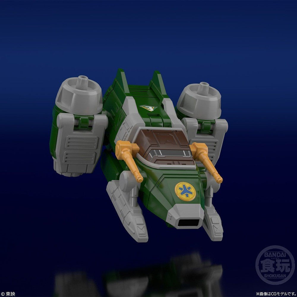 Em Estoque Bandai Original Smp Super Mini-Pla Gogofive Power Rangers Lightspeed Rescue Victory Robo Lightspeed Megazord para Montar