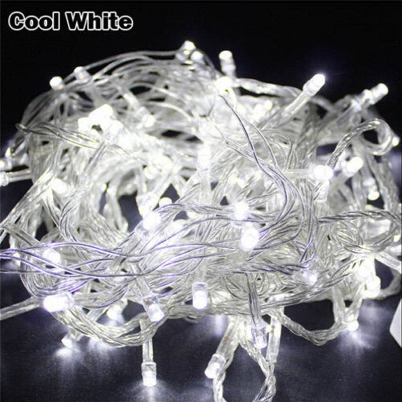 5M 10M 20M 30M 50M 100M Waterproof Outdoor 110V/220V LED String Light For Christmas Tree New Year Weeding String Lamp