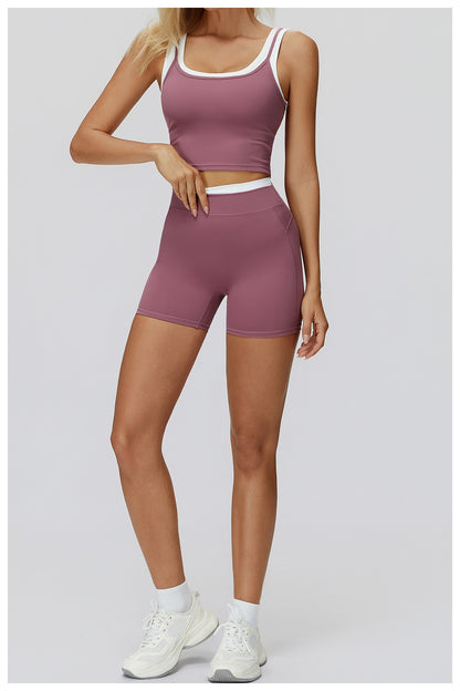 Yoga Shorts Gym Fitness Shorts Sports Cycling Shorts Woman Butt Lifting Workout Short Leggings Female Yoga Training Sportswear