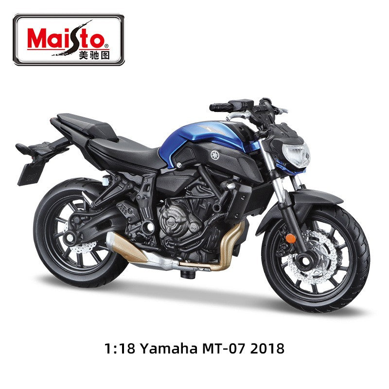 Novidade em Estoque Maisto 1:18 Yamaha MT-07 2018 Yamaha MT-10 Liga Miniatura Diecast Modelo Série Motocicleta Yamaha Presente Brinquedos Personalizados