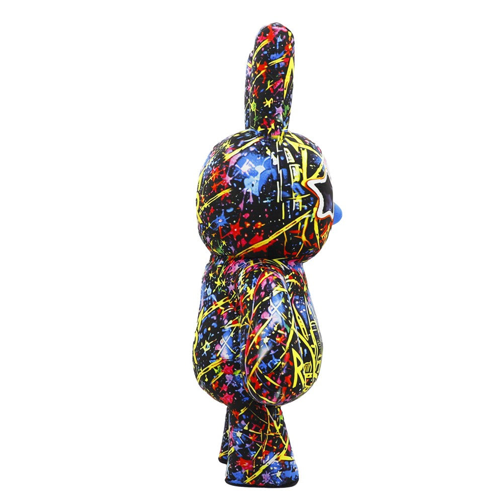 SAYGO New Camo Violent Bear Rabbit Inflatable Costume Mascot Parade Adult Cosplay Halloween Birthday Party Event Plush Set