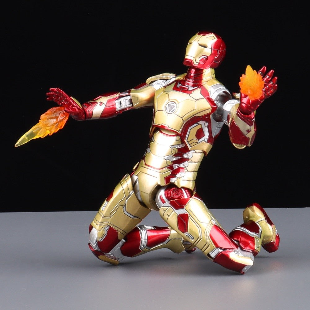 ZD Toys Homem de Ferro Série Articulado MK1 MK2 MK3 MK4 MK5 MK6 MK7 MK42 MK43 MK50 Boneco de Ação do Filme 7 Polegadas Bonecas Mark