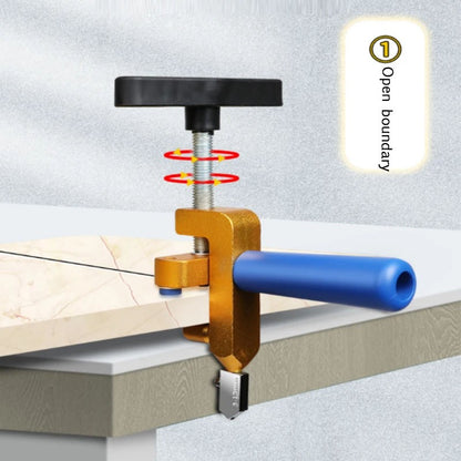 Cortador De Cerâmica E Vidro 2 Em 1 Ferramenta Manual De Construção Portátil Conjunto De Cortador De Vidro Diamantado Para Corte De Azulejos Profissional