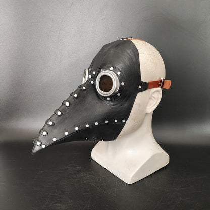 Halloween Party Horror Mask Punk Steam Plague Bird Beak Mask Crow Beak Mask Holiday Performance Props