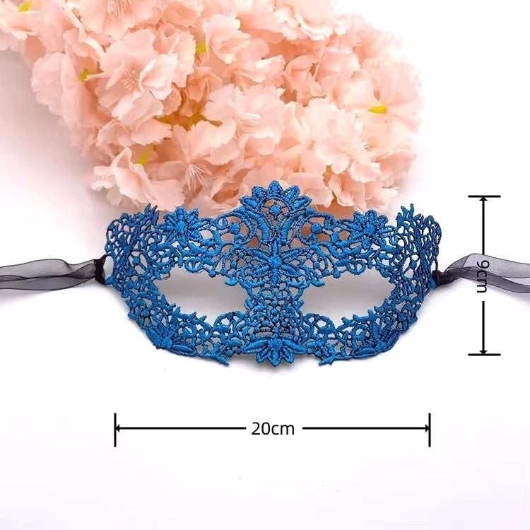 Gold and Silver Lace and Diamond Mask Eye Mask Masquerade Adult Male and Female Party Mask Sensual Women's Half Face