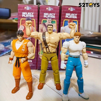 Em estoque 52toys Capcom Final Fight 3.75-Inch Boneco de Ação Brinquedo de Modelo de Soldado Legal Para Amantes de Jogos Decoração Presentes Surpresa