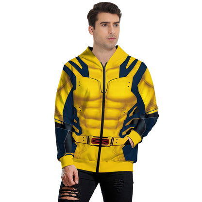 super-héros hommes film Deadpool Wolverine Cosplay Costumes Hallloween combinaison Performance fête Zentai body