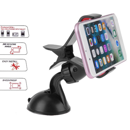 Suporte para Celular Veicular Desmontável Suporte de Telefone Ajustável Acessórios Adequados para GPS Veicular
