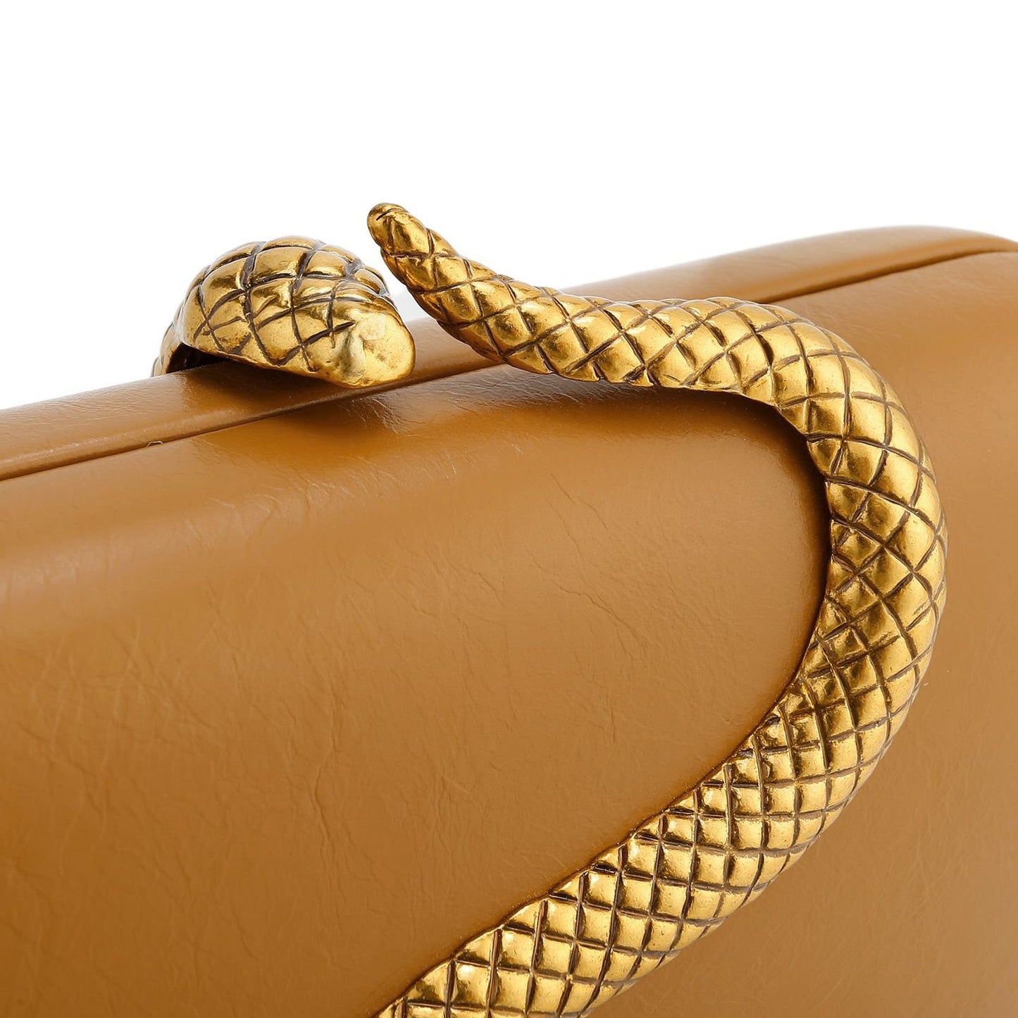 Metal Snake Matching Clutch Bag For Women Highclass Smooth Designer Evening Bags Purses Clutch Party Chain Shoulder Handbags